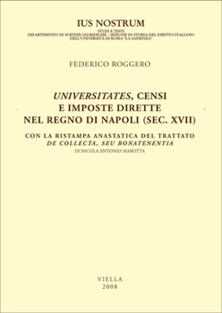 Universitates, censi e imposte dirette nel regno di Napoli (sec. XVII)