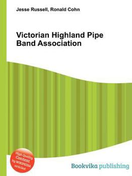 Paperback Victorian Highland Pipe Band Association Book