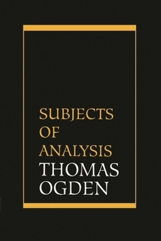 Hardcover Subjects of Analysis Book