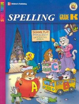 Paperback Spectrum Spelling, Kindergarten Book