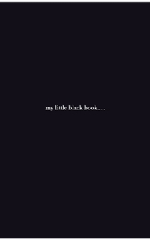 Paperback little black book: little black book writing journal Book