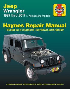 Paperback Jeep Wrangler 1987-17 Book