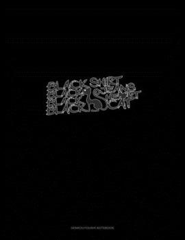 Black Shirts Black Jeans Black Heart Black Cat: Genkouyoushi Notebook