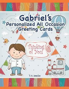 Paperback Gabriel's Personalized All Occasion Greeting Cards Book