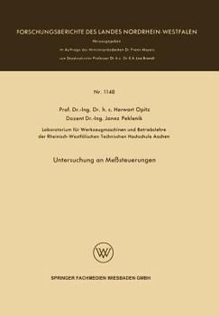 Paperback Untersuchung an Meßsteuerungen [German] Book