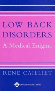 Paperback Low Back Disorders: A Medical Enigma Book