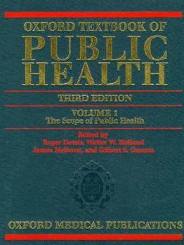 Hardcover Oxford Textbook of Public Health Book