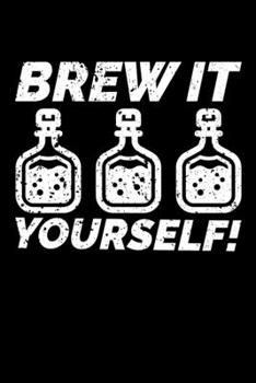 Brew It Yourself: Graph Paper Journal / Notebook / Diary Gift - 6”x9” - 120 pages - Graph Paper - 5mm x 5mm - Matte Cover