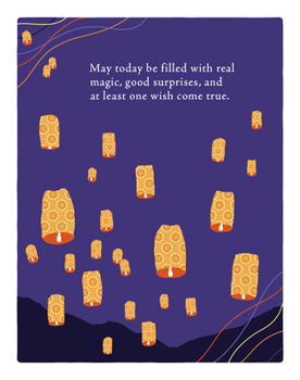 Misc. Positively Green Greeting Cards: Birthday - May Today Be Filled with Real Magic (Pack of 6) Book