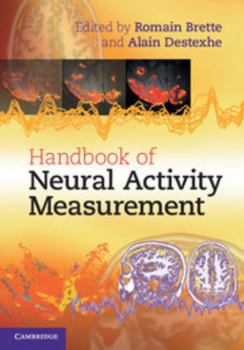 Hardcover Handbook of Neural Activity Measurement Book