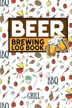Paperback Beer Brewing Log Book