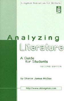 Paperback Analyzing Literature: A Guide for Students (Valuepack Item Only) Book