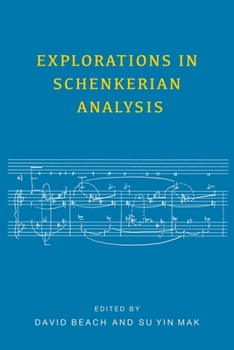 Hardcover Explorations in Schenkerian Analysis Book