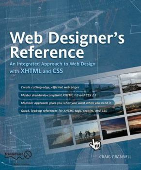 Paperback Web Designer's Reference: An Integrated Approach to Web Design with XHTML and CSS Book