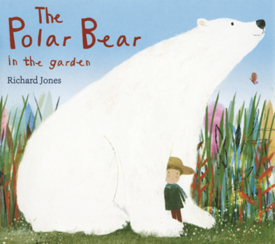 Library Binding Polar Bear in the Garden Book