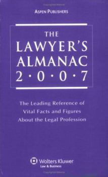 Paperback The Lawyer's Almanac 2007 Book