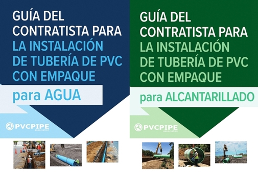Paperback Guía del Contratista Para Instalación de Tuberías de PVC Con Empaque Para Agua/ Para Alcantarillado [Spanish] Book