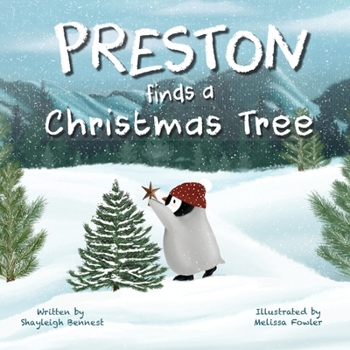 Paperback Preston finds a Christmas Tree Book