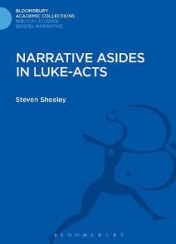 Hardcover Narrative Asides in Luke-Acts Book