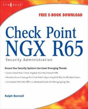 Paperback Check Point NGX R65 Security Administration Book