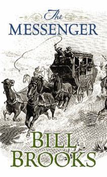 Library Binding The Messenger: A Western Story [Large Print] Book