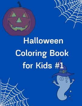 Paperback Halloween Coloring Book for Kids #1 Book