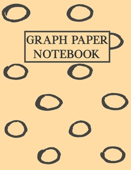 Graph Paper Notebook: Cute Pattern Composition Notebook for Students Quad Ruled 4 squares per inch: Math and Science 100 Sheets (Large, 8.5 x 11) Grid Paper Notebook