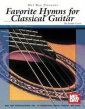 Paperback Mel Bay's Favorite Hymns for Classical Guitar Book