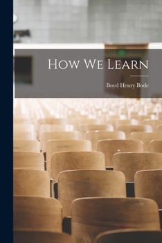 Paperback How We Learn Book