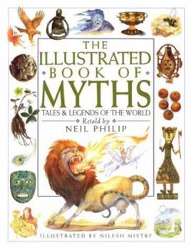 Hardcover Illustrated Book of Myths Book