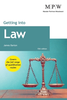 Paperback Getting into Law Book