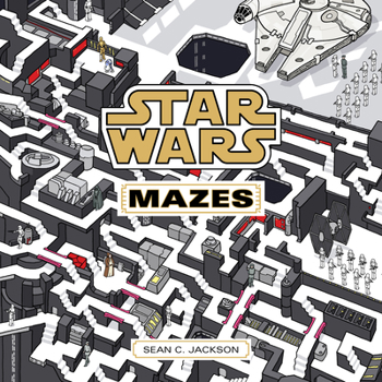 Paperback Star Wars Mazes Book