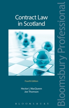 Paperback Contract Law in Scotland Book