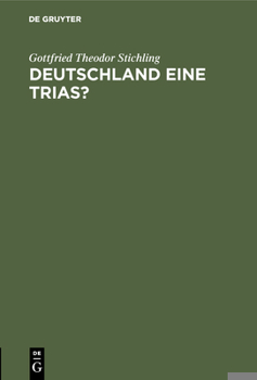 Hardcover Deutschland eine Trias? [German] Book