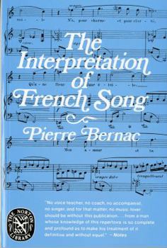 Paperback The Interpretation of French Song Book