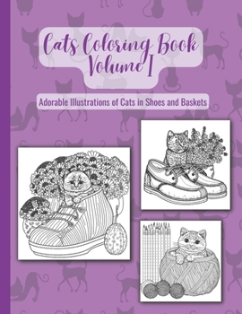 Paperback Cats Coloring Book: Volume I Book