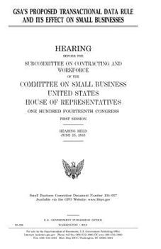 GSA’s proposed transactional data rule and its effect on small businesses