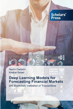 Paperback Deep Learning Models for Forecasting Financial Markets Book