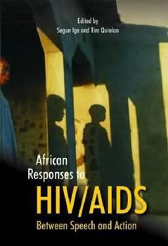 Paperback African Responses to Hiv/AIDS: Between Speech and Action Book