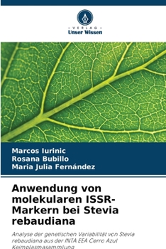 Paperback Anwendung von molekularen ISSR-Markern bei Stevia rebaudiana [German] Book