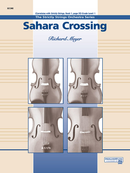 Paperback Sahara Crossing: Conductor Score Book