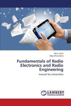 Paperback Fundamentals of Radio Electronics and Radio Engineering Book