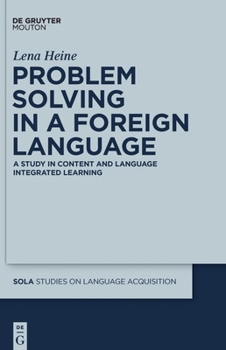 Hardcover Problem Solving in a Foreign Language Book