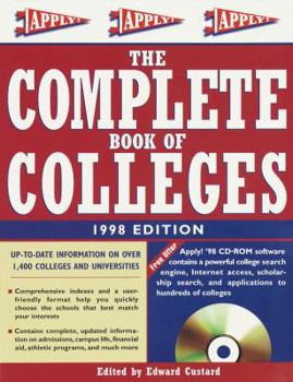 Paperback Complete Book of Colleges, 1998 Edition Book