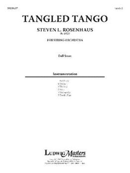 Paperback Tangled Tango: Conductor Score (Ludwig Masters) Book