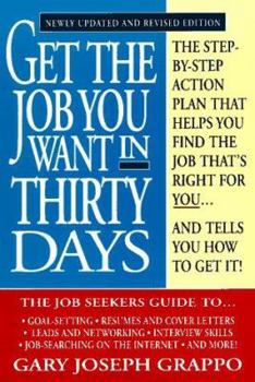 Mass Market Paperback Get the Job You Want in 30 Days (REV.) Book