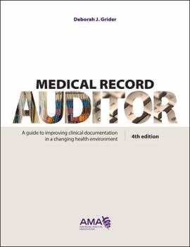 Paperback Medical Record Auditor Book