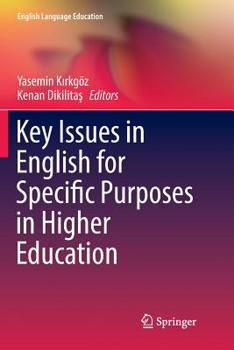 Paperback Key Issues in English for Specific Purposes in Higher Education Book