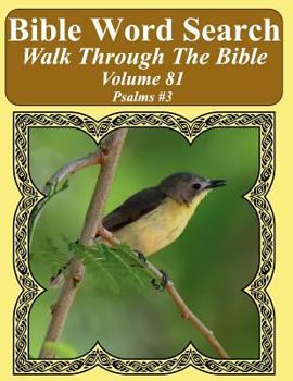 Paperback Bible Word Search Walk Through The Bible Volume 81: Psalms #3 Extra Large Print Book