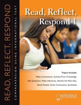 Paperback Read Reflect Respond Book 1 Book
